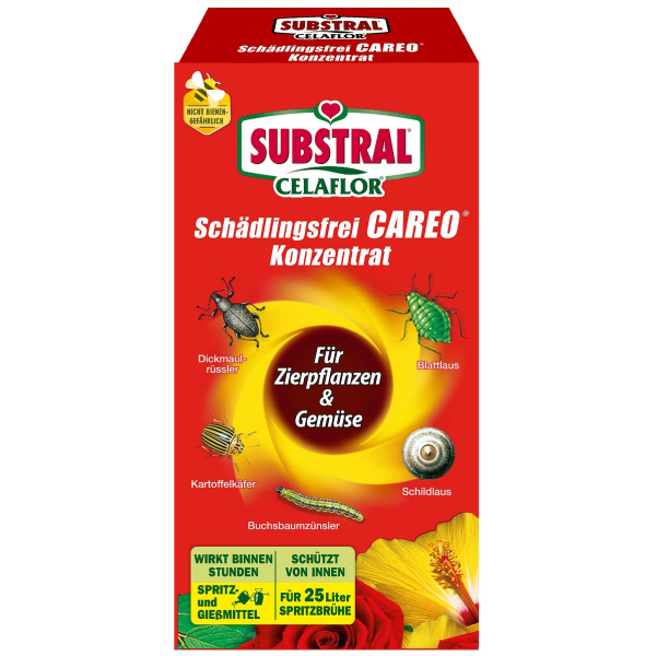 SUBSTRAL® CELAFLOR® Schädlingsfrei CAREO® Zierpflanzen & Gemüse Konzentrat - 250 ml