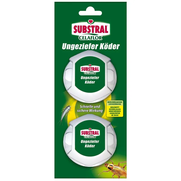 SUBSTRAL® CELAFLOR® Ungeziefer-Köder - 2 Dosen