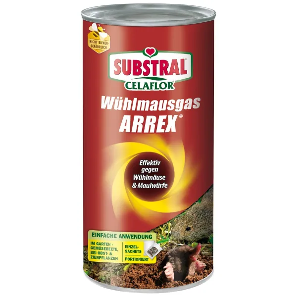 SUBSTRAL® CELAFLOR® Wühlmaus-Gas ARREX® - 250 g SUBSTRAL® CELAFLOR® Wühlmaus-Gas ARREX® - 250 g