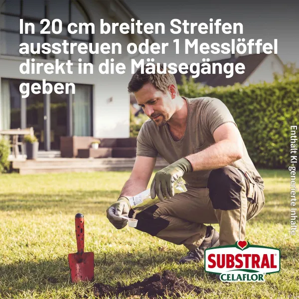 SUBSTRAL® CELAFLOR® Wühlmaus & Maulwurf Ex - 150 g