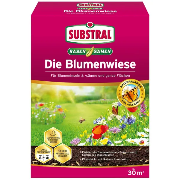 SUBSTRAL® Die Blumenwiese für 30 m² - 300 g