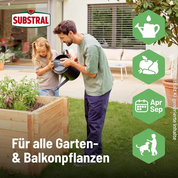 SUBSTRAL® Gartendünger Universal für alle Gartenpflanzen - 4 Liter