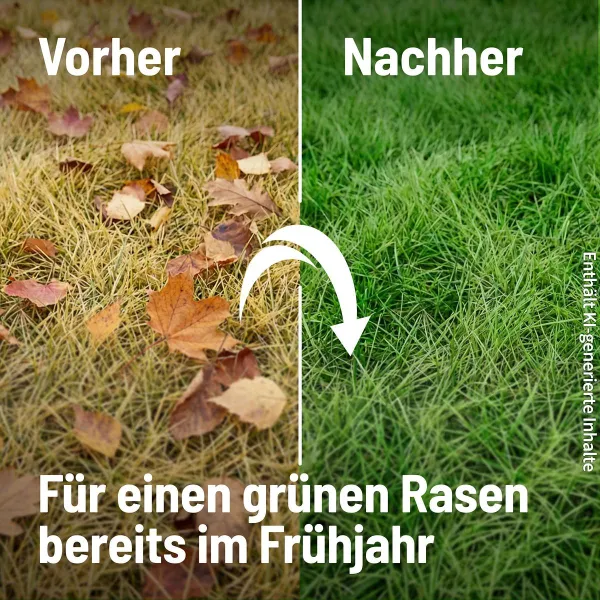 SUBSTRAL® Herbst Rasendünger für bis zu 400 m² - 10 kg