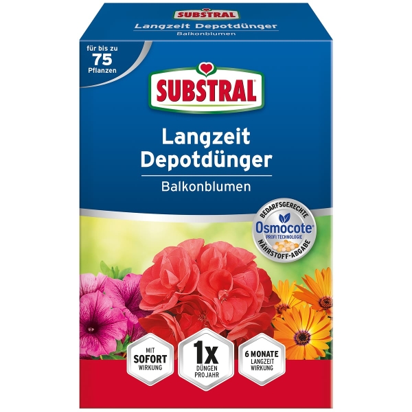 SUBSTRAL® Langzeit Depotdünger Balkonblumen - 750 g