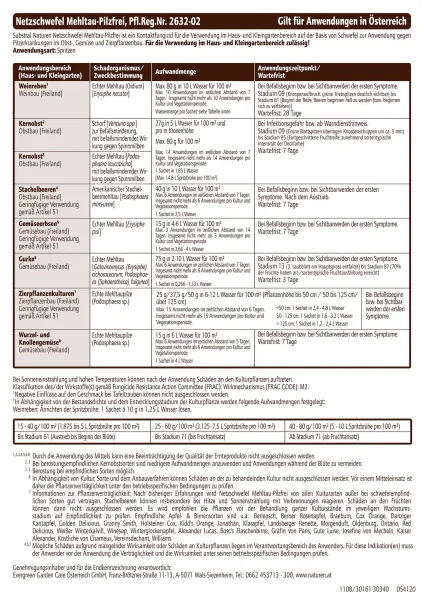 SUBSTRAL® Naturen® BIO Netzschwefel Mehltau-Pilzfrei - 6 x 10 g