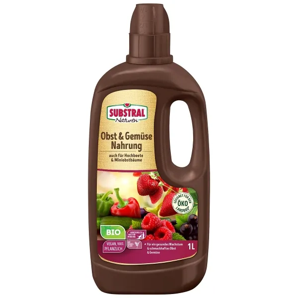 SUBSTRAL® Naturen® BIO Obst und Gemüse Nahrung - 1 Liter SUBSTRAL® Naturen® BIO Obst und Gemüse Nahrung - 1 Liter