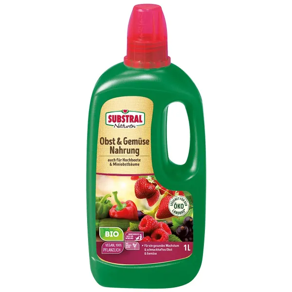 SUBSTRAL® Naturen® BIO Obst und Gemüse Nahrung - 1 Liter