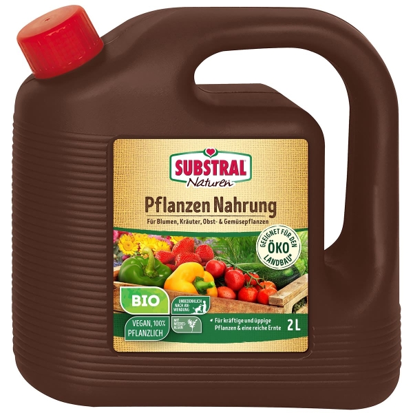 SUBSTRAL® Naturen® BIO Pflanzen-Nahrung - 2 Liter