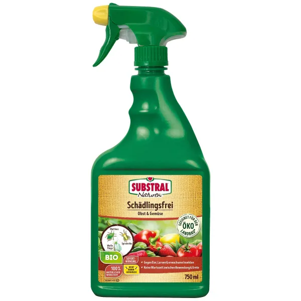 SUBSTRAL® Naturen® BIO Schädlingsfrei Obst & Gemüse - 750 ml SUBSTRAL® Naturen® BIO Schädlingsfrei Obst & Gemüse - 750 ml