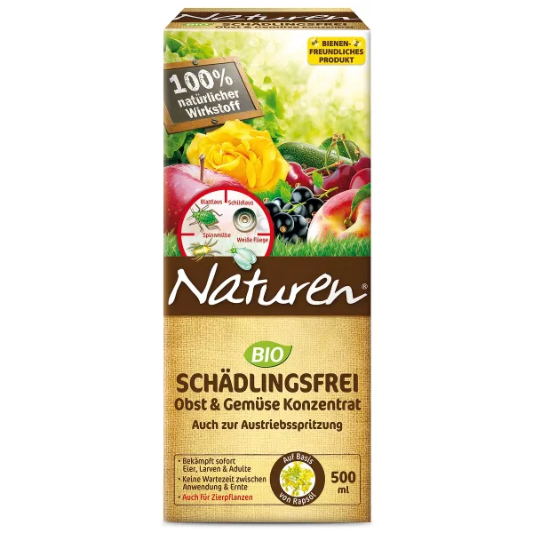 SUBSTRAL® Naturen® BIO Schädlingsfrei Obst & Gemüse Konzentrat - 500 ml SUBSTRAL® Naturen® BIO Schädlingsfrei Obst & Gemüse Konzentrat - 500 ml