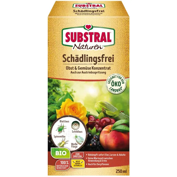 SUBSTRAL® Naturen® BIO Schädlingsfrei Obst & Gemüse Konzentrat - 500 ml