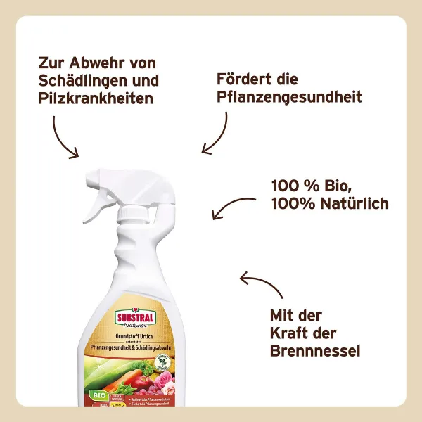 SUBSTRAL® Naturen® Grundstoff Urtica Spray anwendungsfertig - 750 ml
