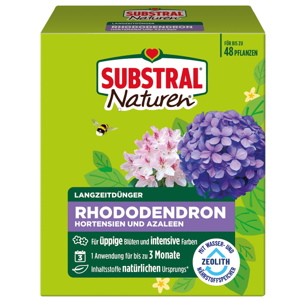 SUBSTRAL® Naturen® Langzeitdünger für Rhododendron, Hortensien & Azaleen - 1,2 kg