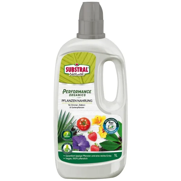 SUBSTRAL® Naturen® Performance Organics Pflanzen Nahrung - 1 Liter SUBSTRAL® Naturen® Performance Organics Pflanzen Nahrung - 1 Liter
