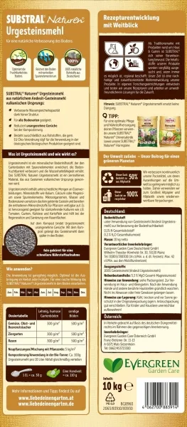 SUBSTRAL® Naturen® Urgesteinsmehl für bis zu 33 m² - 10 kg
