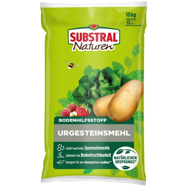 SUBSTRAL® Naturen® Urgesteinsmehl für bis zu 33 m² - 10 kg