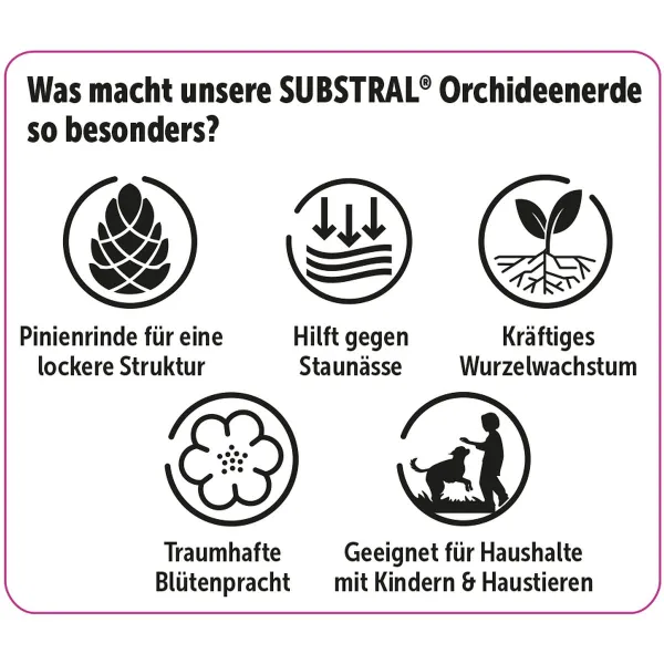 SUBSTRAL® Orchideenerde - 6 Liter