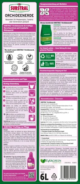 SUBSTRAL® Orchideenerde - 6 Liter