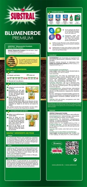 SUBSTRAL® Premium Blumenerde - 20 Liter