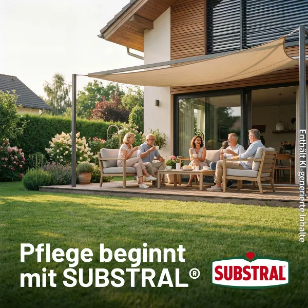 SUBSTRAL® Rasendünger mit Unkrautvernichter für bis zu 450 m² - 9 kg