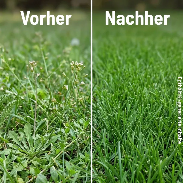 SUBSTRAL® Rasendünger mit Unkrautvernichter für ca. 100 m² - 2 kg