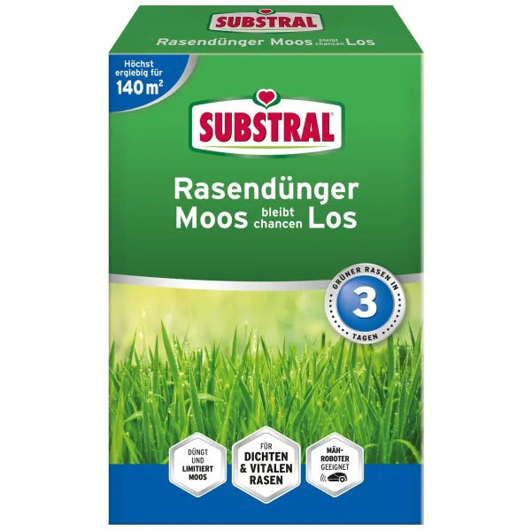SUBSTRAL® Rasendünger Moos bleibt chancenLos - 4,2 kg