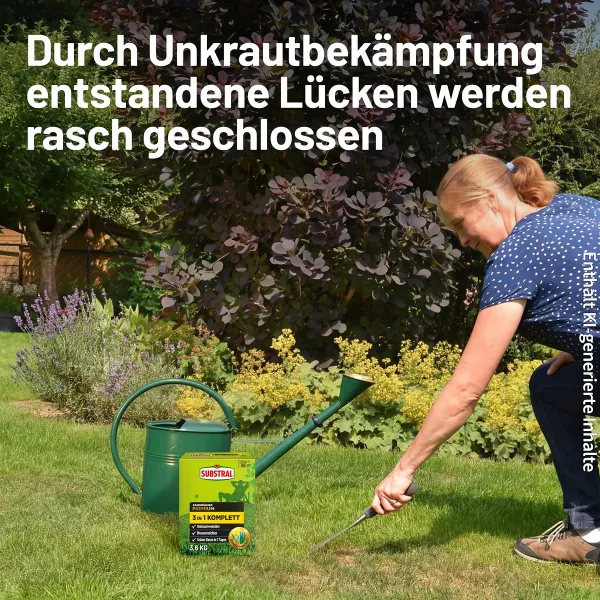 SUBSTRAL® Rasendünger Premium 3in1 Komplett für 100 m² - 3,6 kg