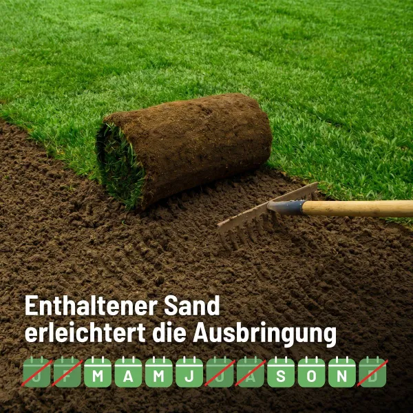 SUBSTRAL® Rasenerde torffrei - 40 Liter