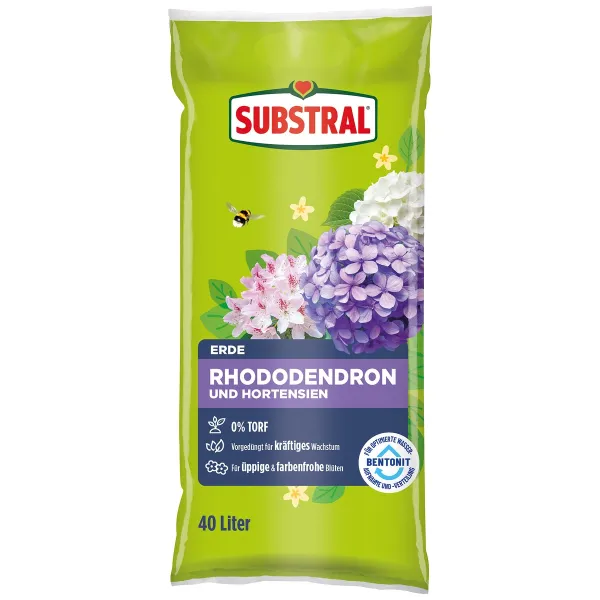 SUBSTRAL® Rhododendron- und Hortensienerde torffrei - 40 Liter