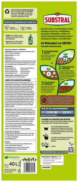 SUBSTRAL® Terra Magma® Grün- und Blühpflanzenerde torffrei - 40 Liter