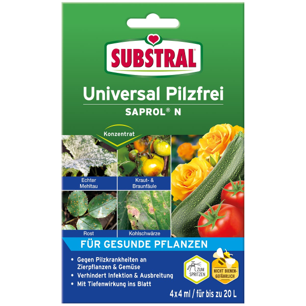 SUBSTRAL® Universal Pilzfrei SAPROL® N - 4 x 4 ml