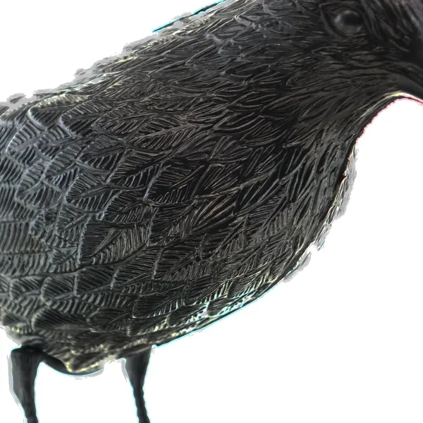 Taubenschreck Krähe Schwarz 22,2 cm - PE