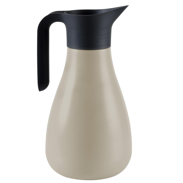 tera® Blumengießer FLOW Milk weiß-beige  0,785 Liter - Kunststoff