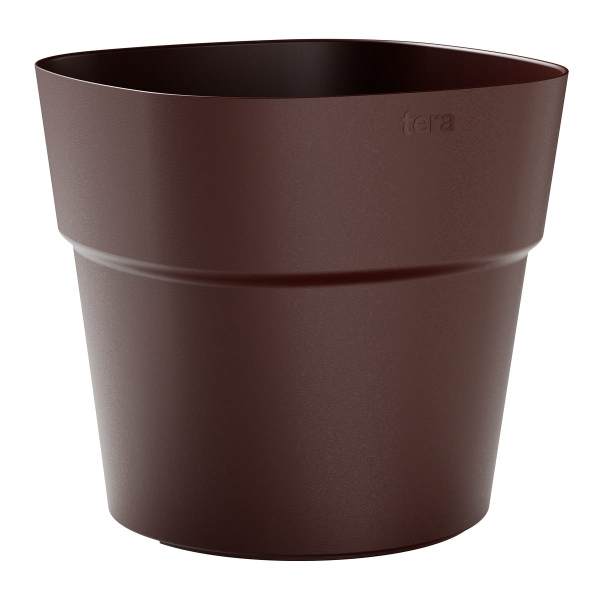 tera® Pflanzgefäße ANDROMEDA Bourgogone dunkelrot 48 cm - Kunststoff