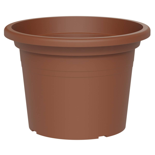 tera® Pflanzgefäße BASIC rund Clay braun 15 cm  - Kunststoff
