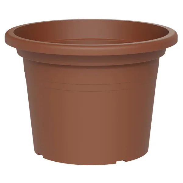 tera® Pflanzgefäße BASIC rund Clay braun 45 cm - Kunststoff tera® Pflanzgefäße BASIC rund Clay braun 45 cm - Kunststoff