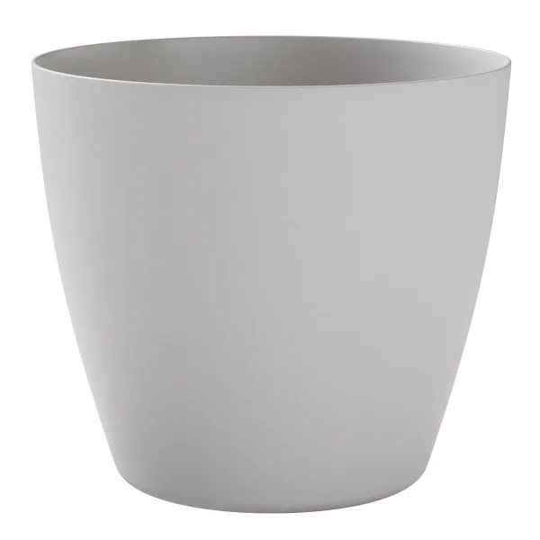 tera® Pflanzgefäße BAYON Cloud hellgrau rund 30 cm - Kunststoff