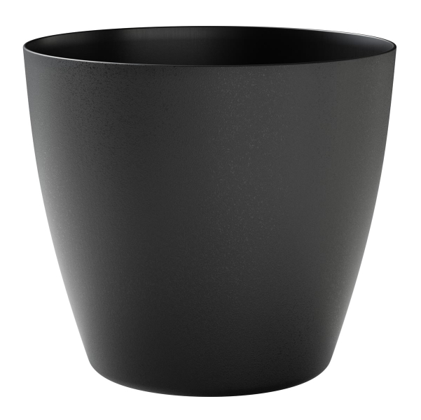 tera® Pflanzgefäße BAYON KIT Ash anthrazit rund 30 cm - Kunststoff