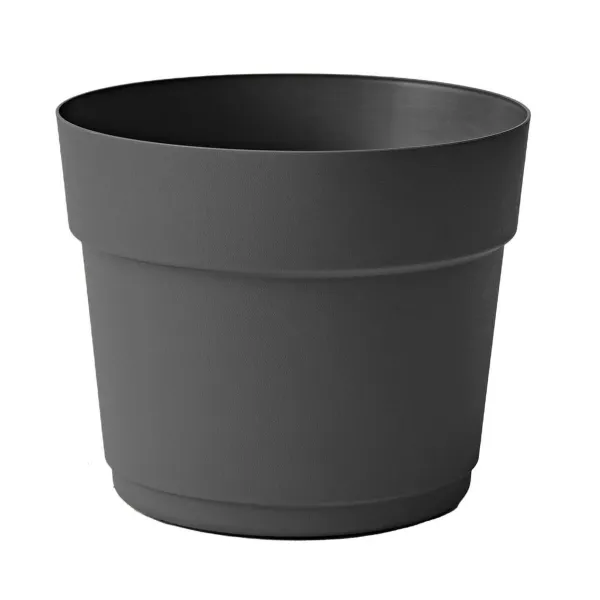 tera® Pflanzgefäße BLOOM Ash anthrazit 19 cm - Kunststoff tera® Pflanzgefäße BLOOM Ash anthrazit 19 cm - Kunststoff