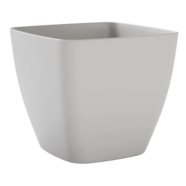 tera® Pflanzgefäße CEYLON Cloud hellgrau quadratisch 30 cm - Kunststoff