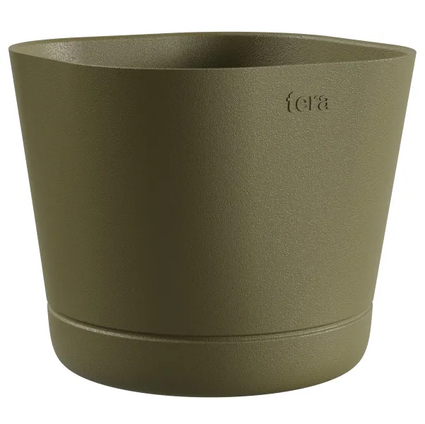 tera® Pflanzgefäße COLORADO Clover olivgrün 15 cm - Kunststoff
