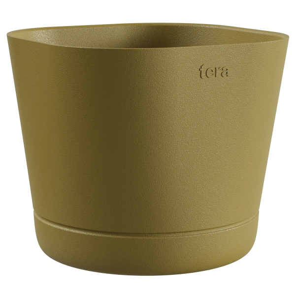 tera® Pflanzgefäße COLORADO Golden Lime altgold 20 cm - Kunststoff