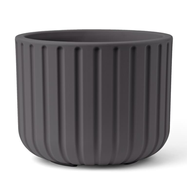 tera® Pflanzgefäße ECHO Basalt dunkelgrau Ø 49 cm - Kunststoff