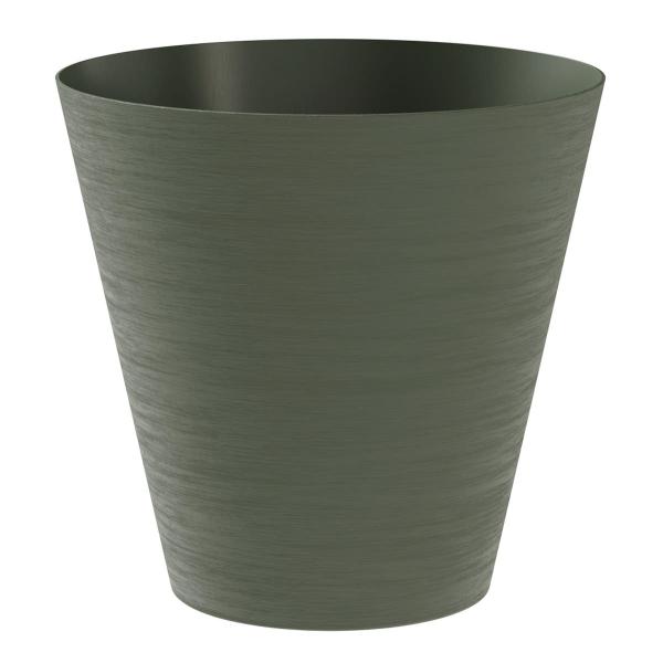 tera® Pflanzgefäße HOOP rund Forest dunkelgrün 25 cm - Kunststoff