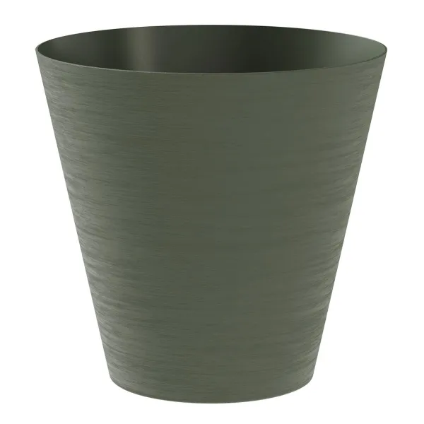 tera® Pflanzgefäße HOOP rund Forest dunkelgrün 30 cm - Kunststoff