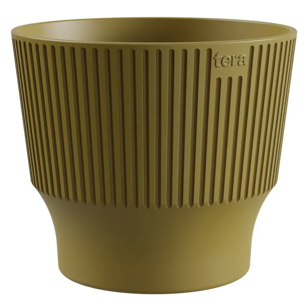 tera® Pflanzgefäße MINI Golden Lime altgold 18 cm - Kunststoff