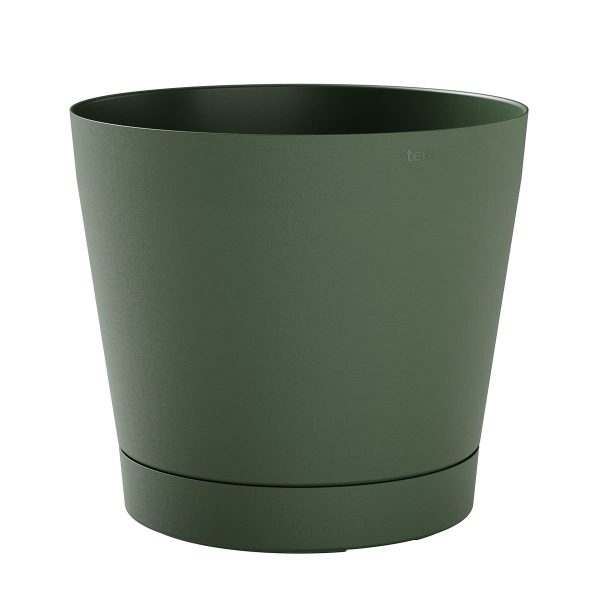 tera® Pflanzgefäße ORIONE Forest dunkelgrün 19 cm - Kunststoff