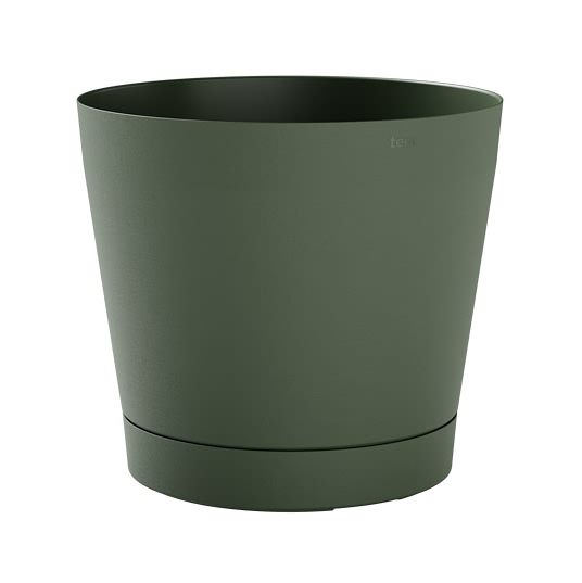 tera® Pflanzgefäße ORIONE Forest dunkelgrün 24 cm - Kunststoff
