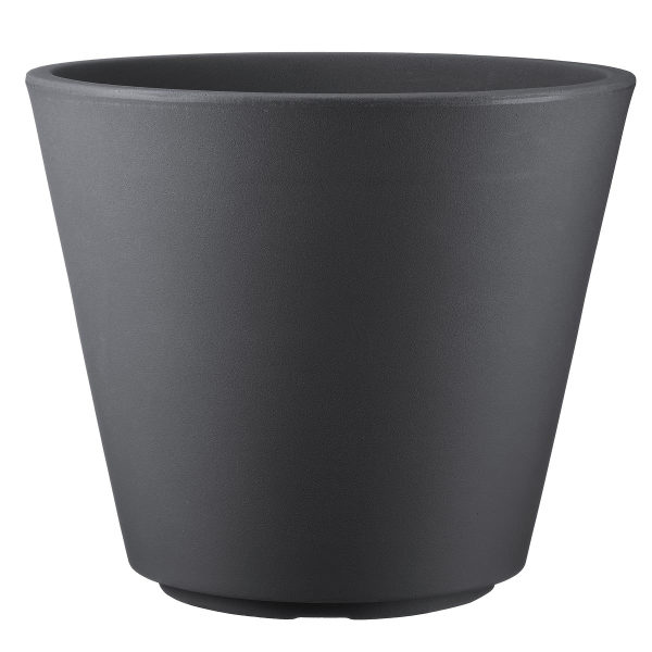 tera® Pflanzgefäße RIBEIRA Antracite anthrazit 50 - Kunststoff