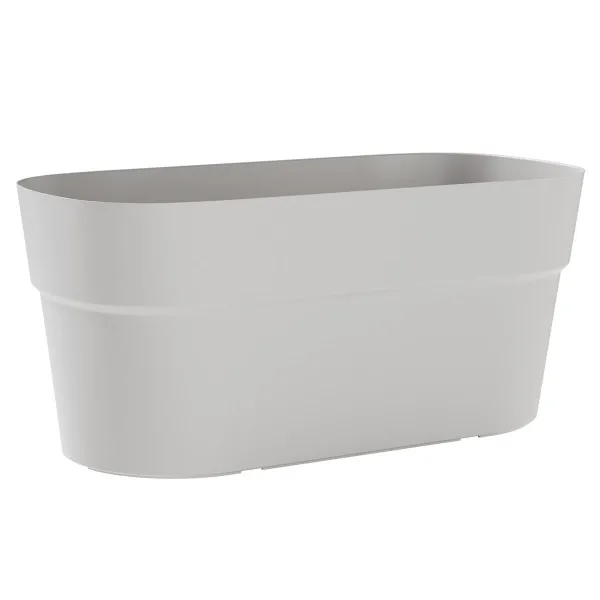 tera® Pflanzgefäße SIRIO Cloud hellgrau rechteckig 78 x 38 cm - Kunststoff